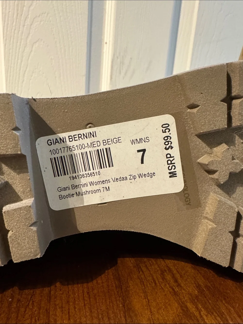 Giani Bernini Taupe Suede Lug Sole Ankle Booties